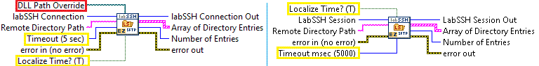 incompatible changes to SFTP EZ Directory Listing.vi