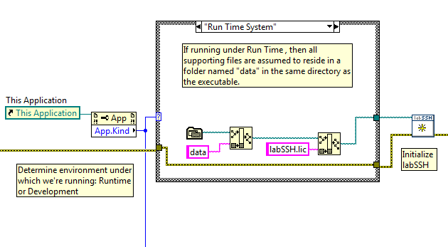 license file override example