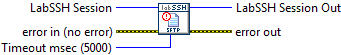 'SFTP Close File.vi' connector pane